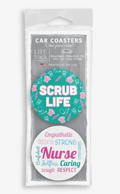 Car coasters Nurse Life