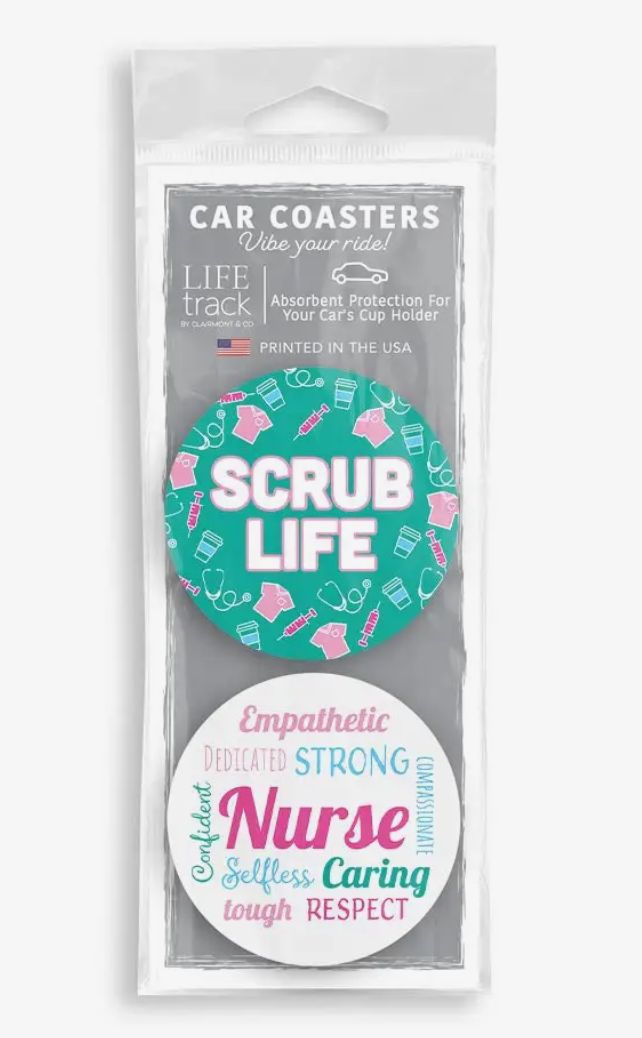 Car coasters Nurse Life