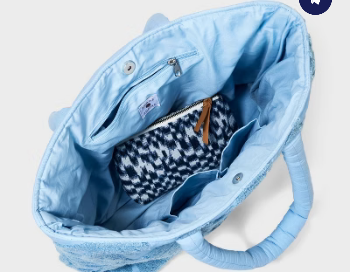 Shade & shore Terry Tote Handbag