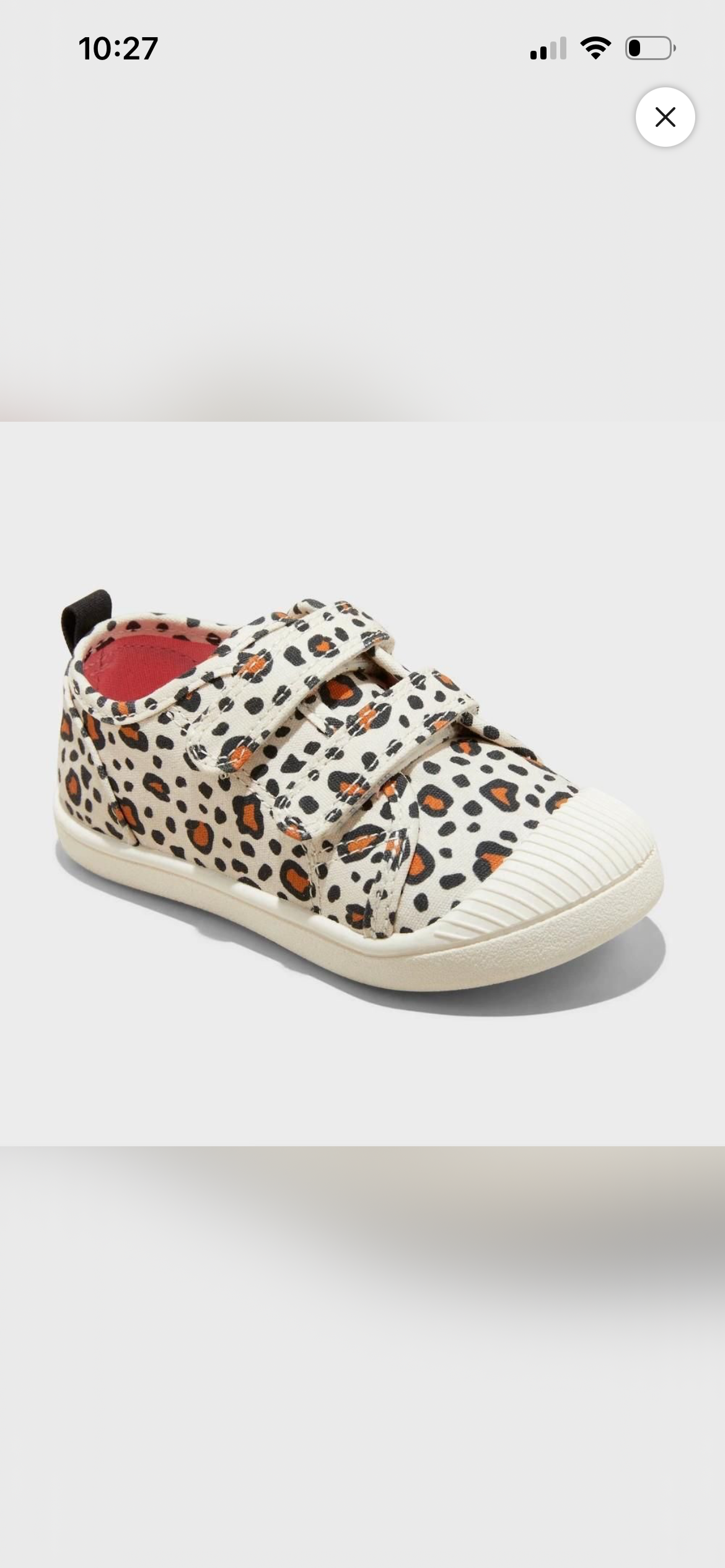 Cat & Jack Toddler Velcro Sneakers