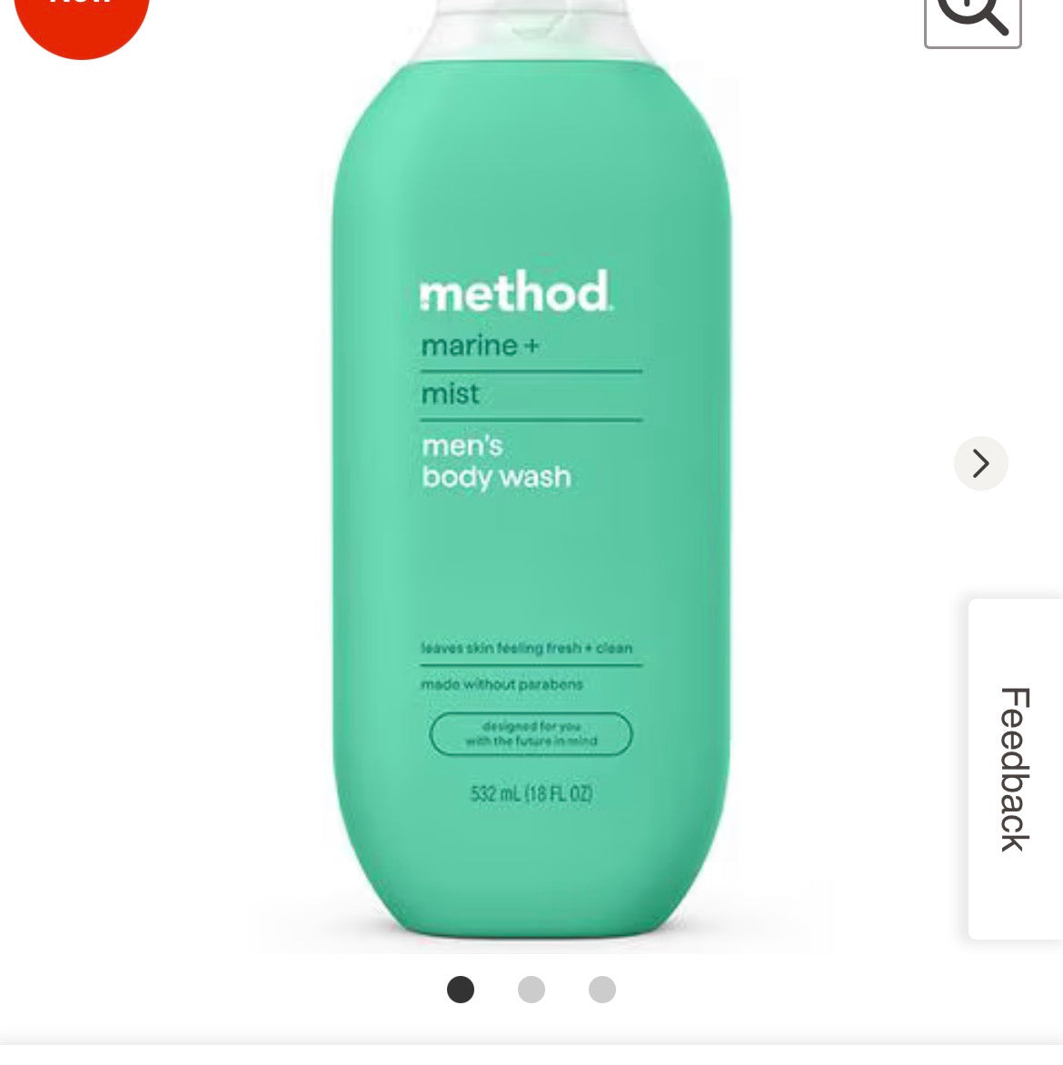 method mens bodywash marine mist