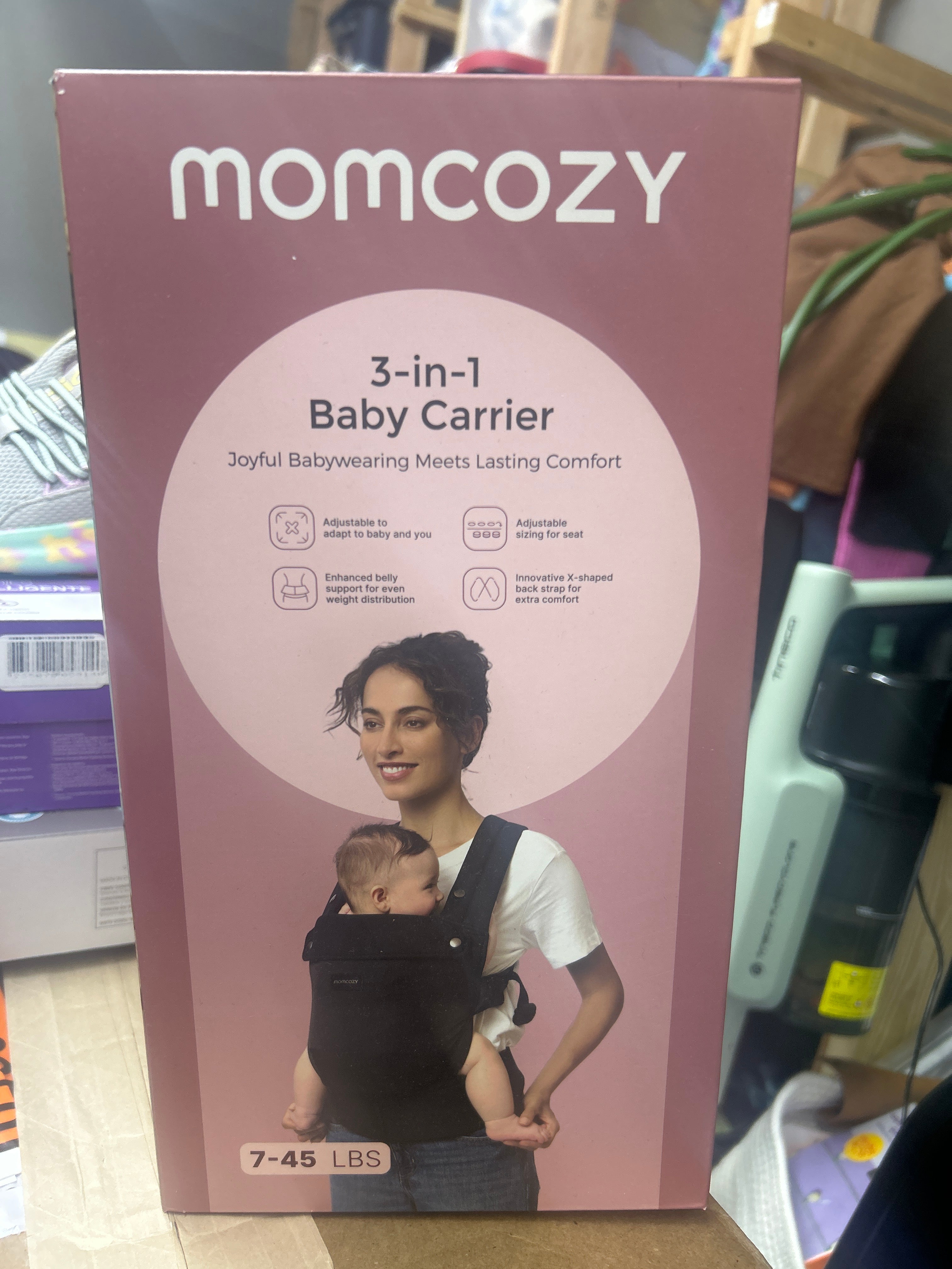 Momcozy 3-in-1 baby carrier