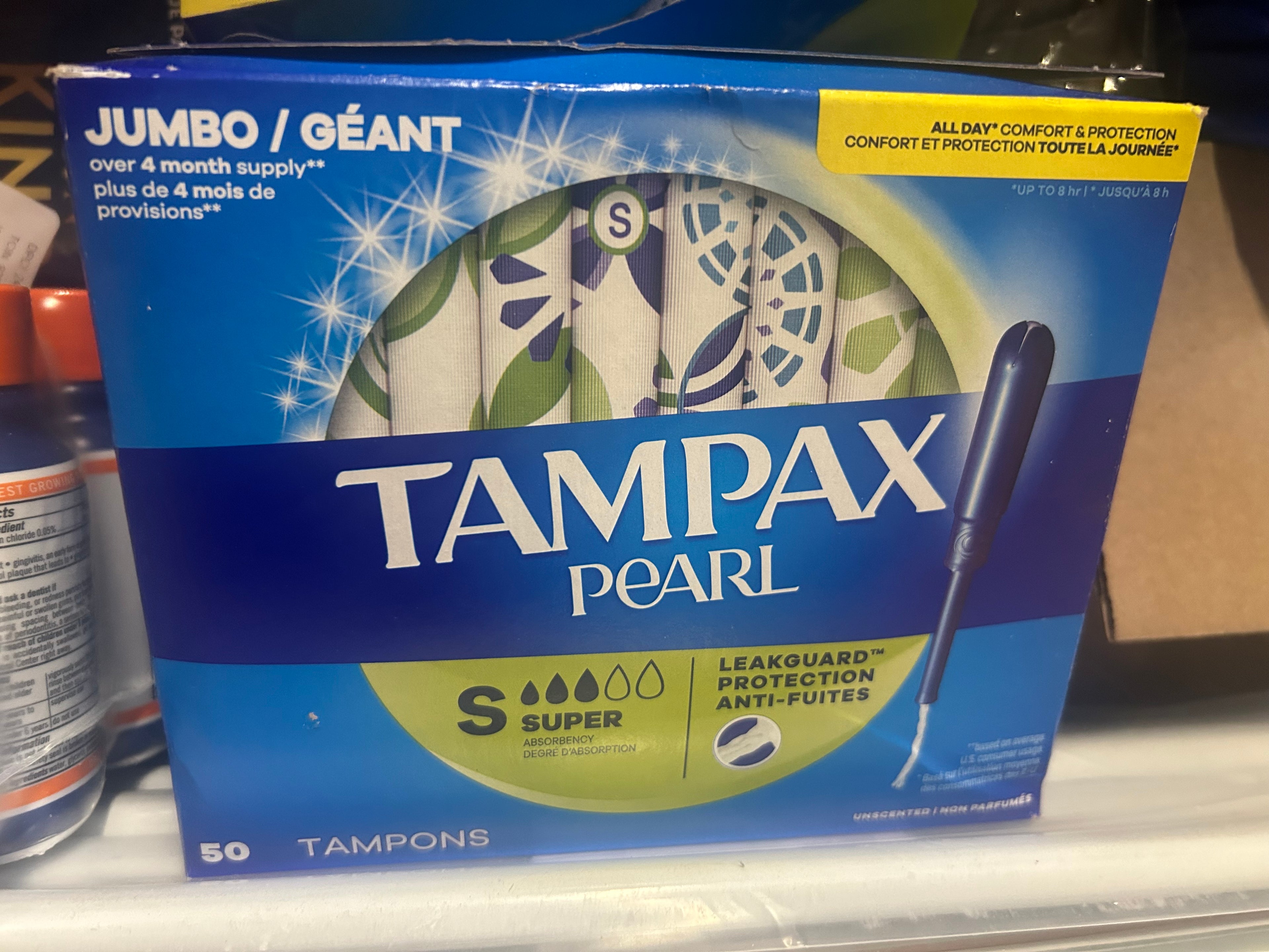 Tampax Pearl Jumbo