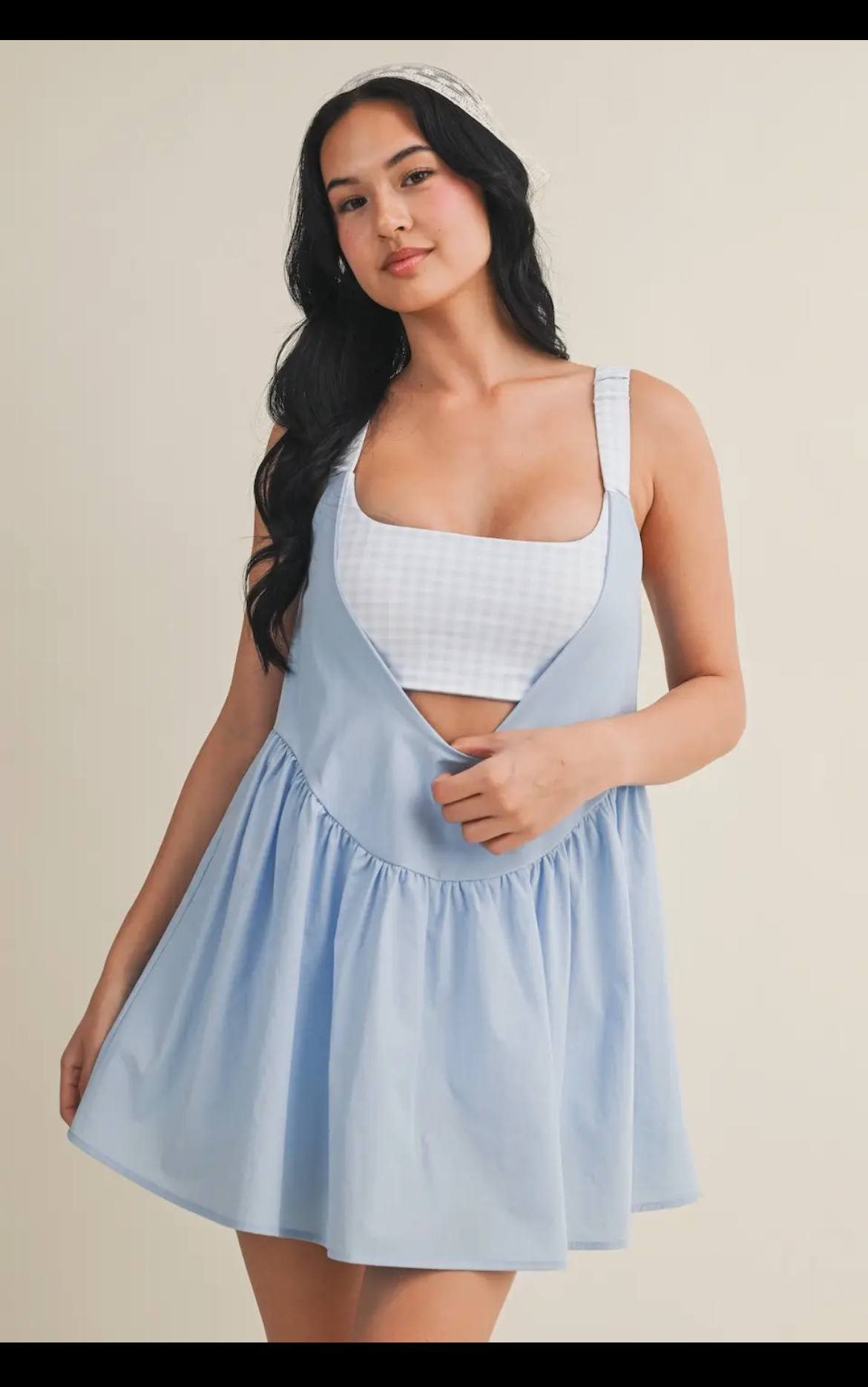 Gingham Double Lined