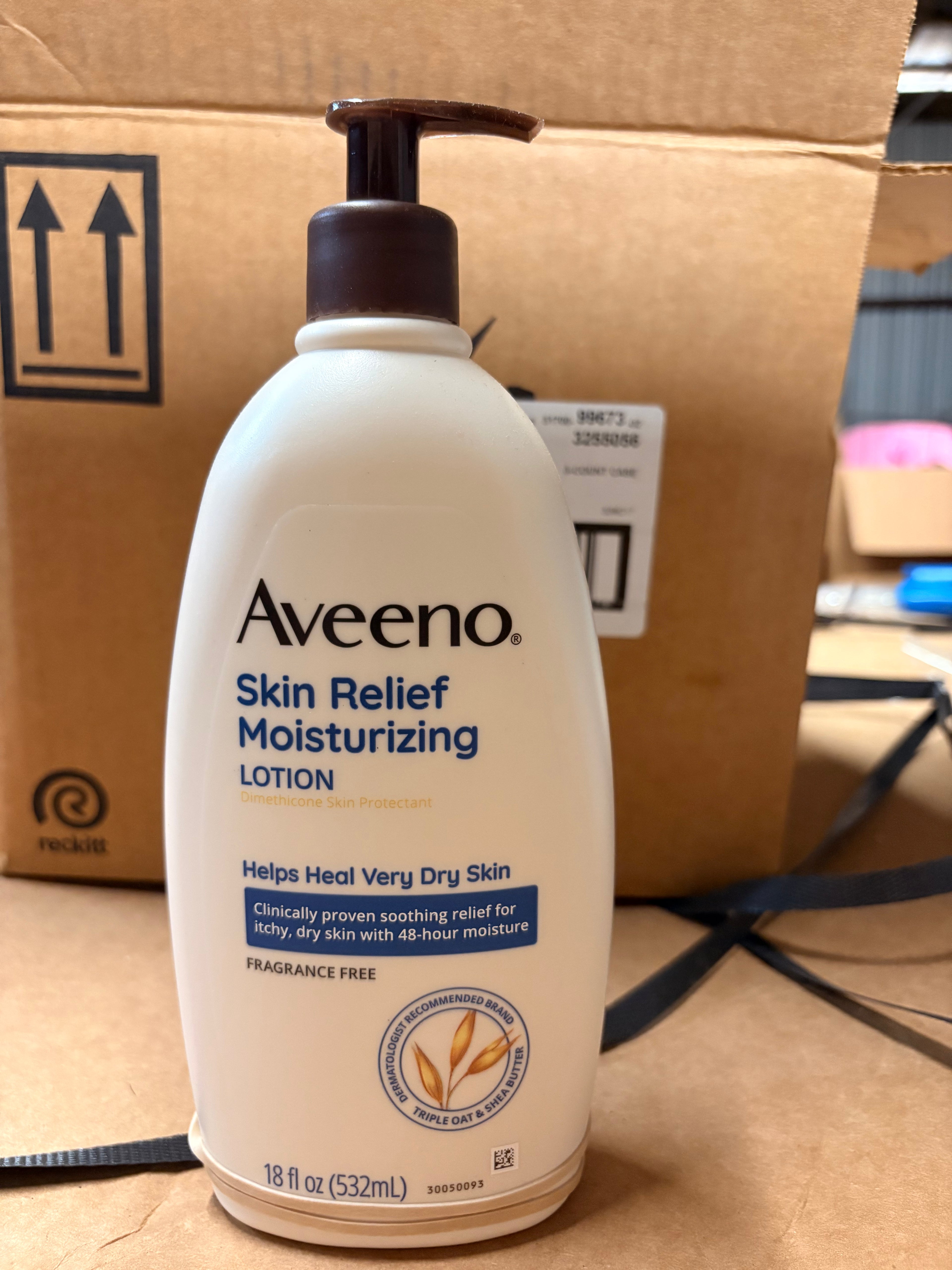 Aveeno moisturizing lotion