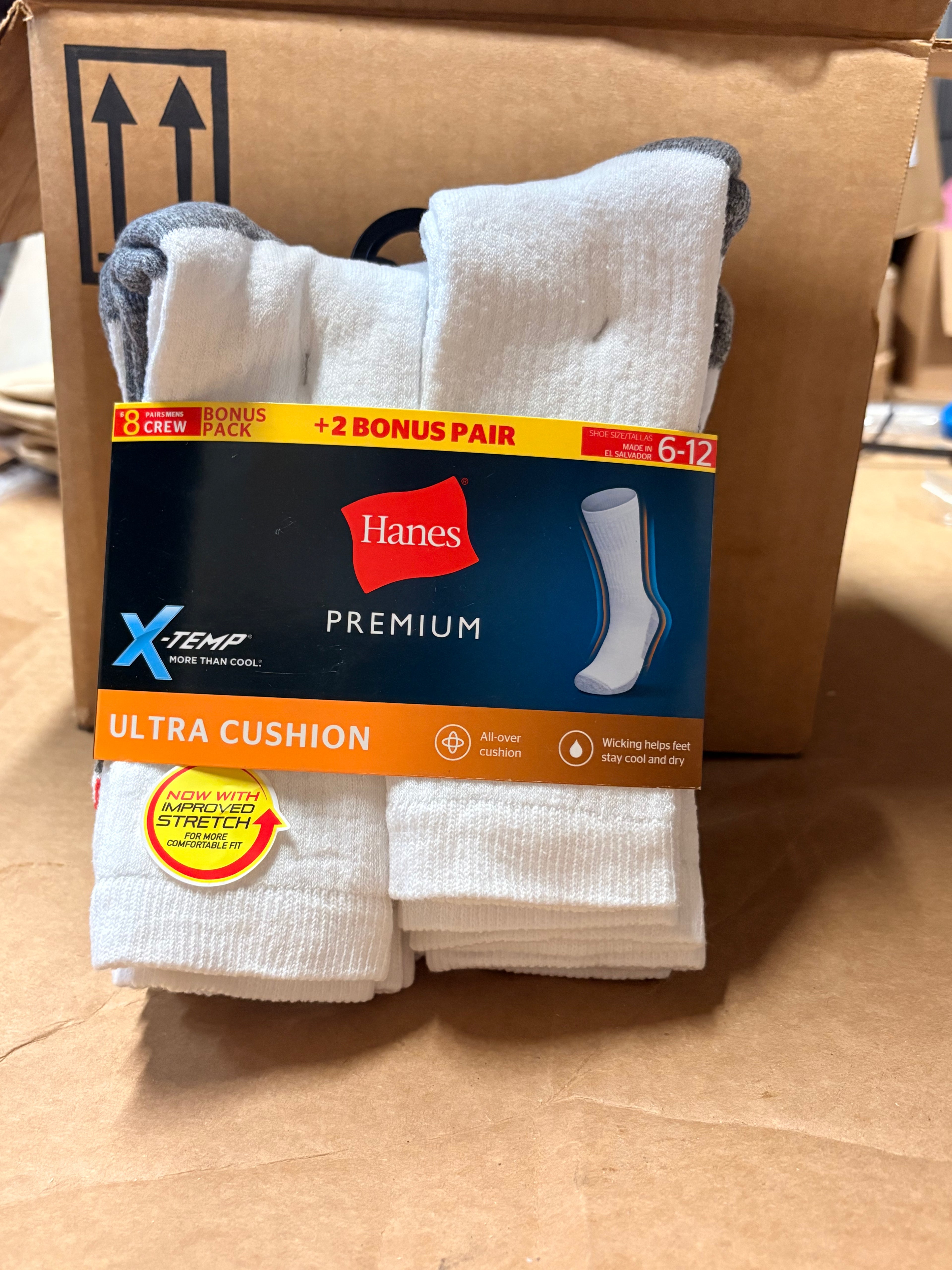 Hanes crew socks