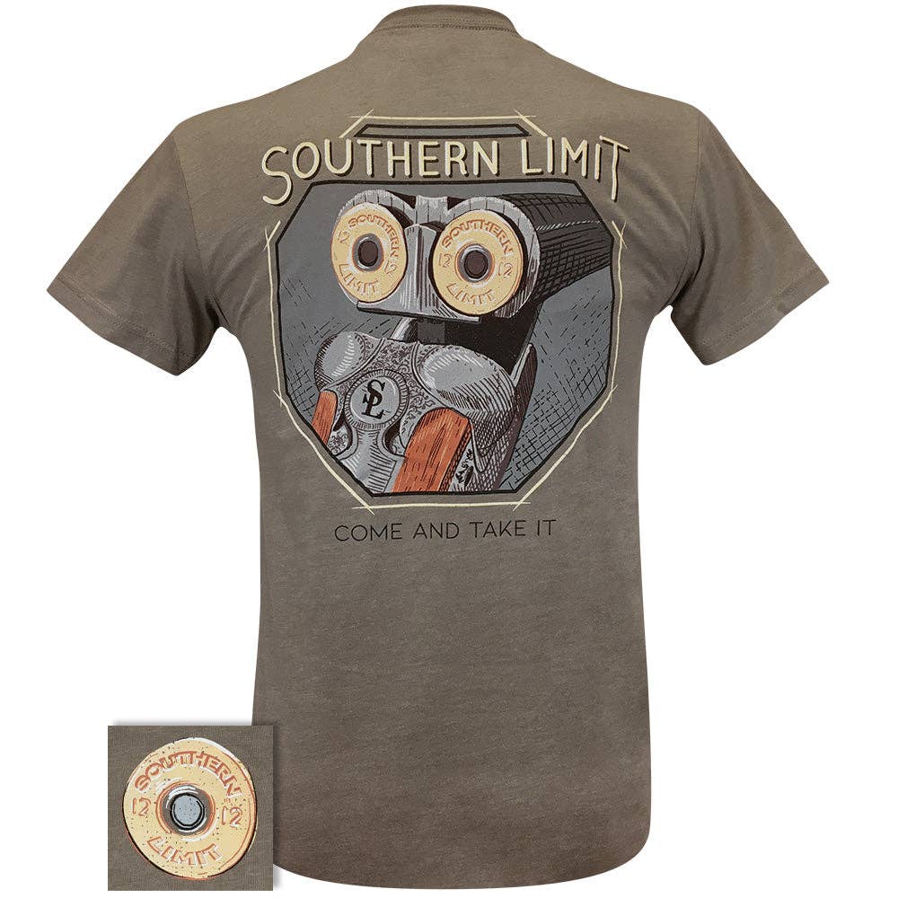 SL-73 Southern Limit Shotgun Closeup Warm Grey