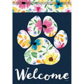 "Pet Floral Paw" Dura Soft™ Garden Flag