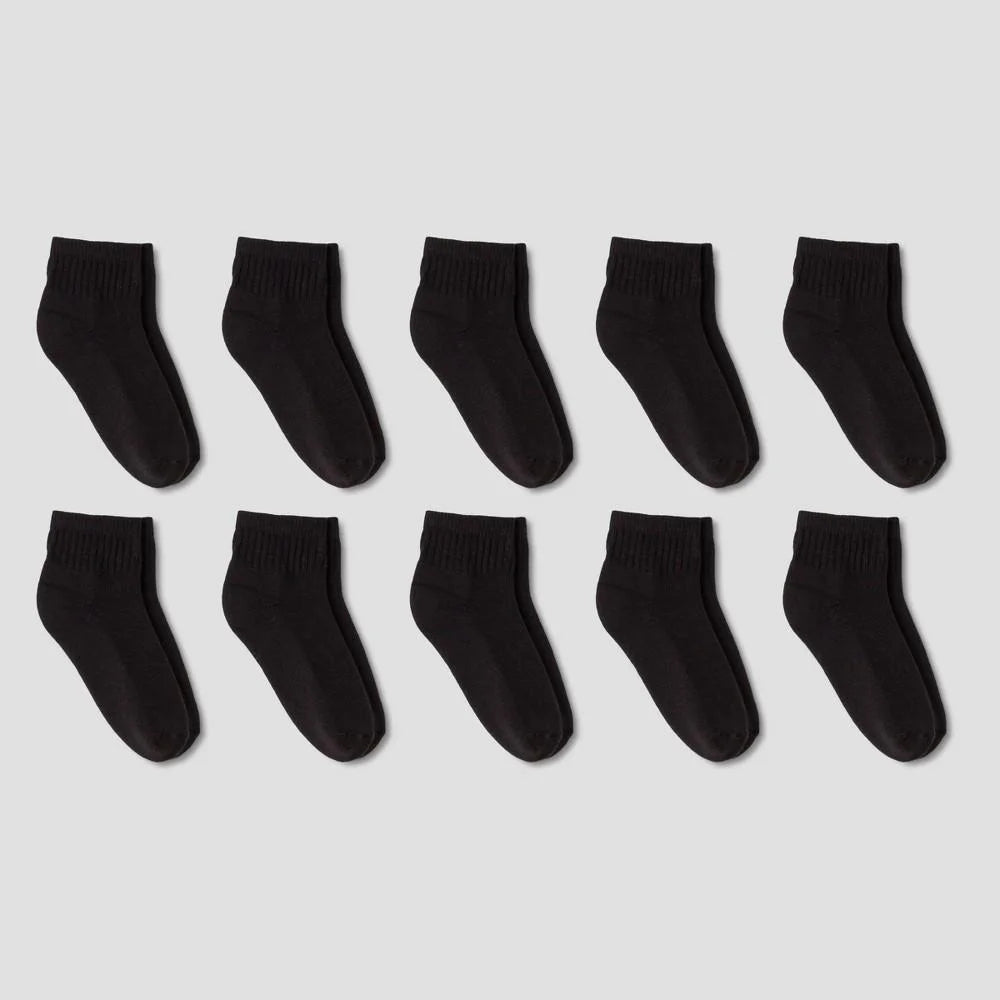 Boys' 10pk Athletic Ankle Socks
