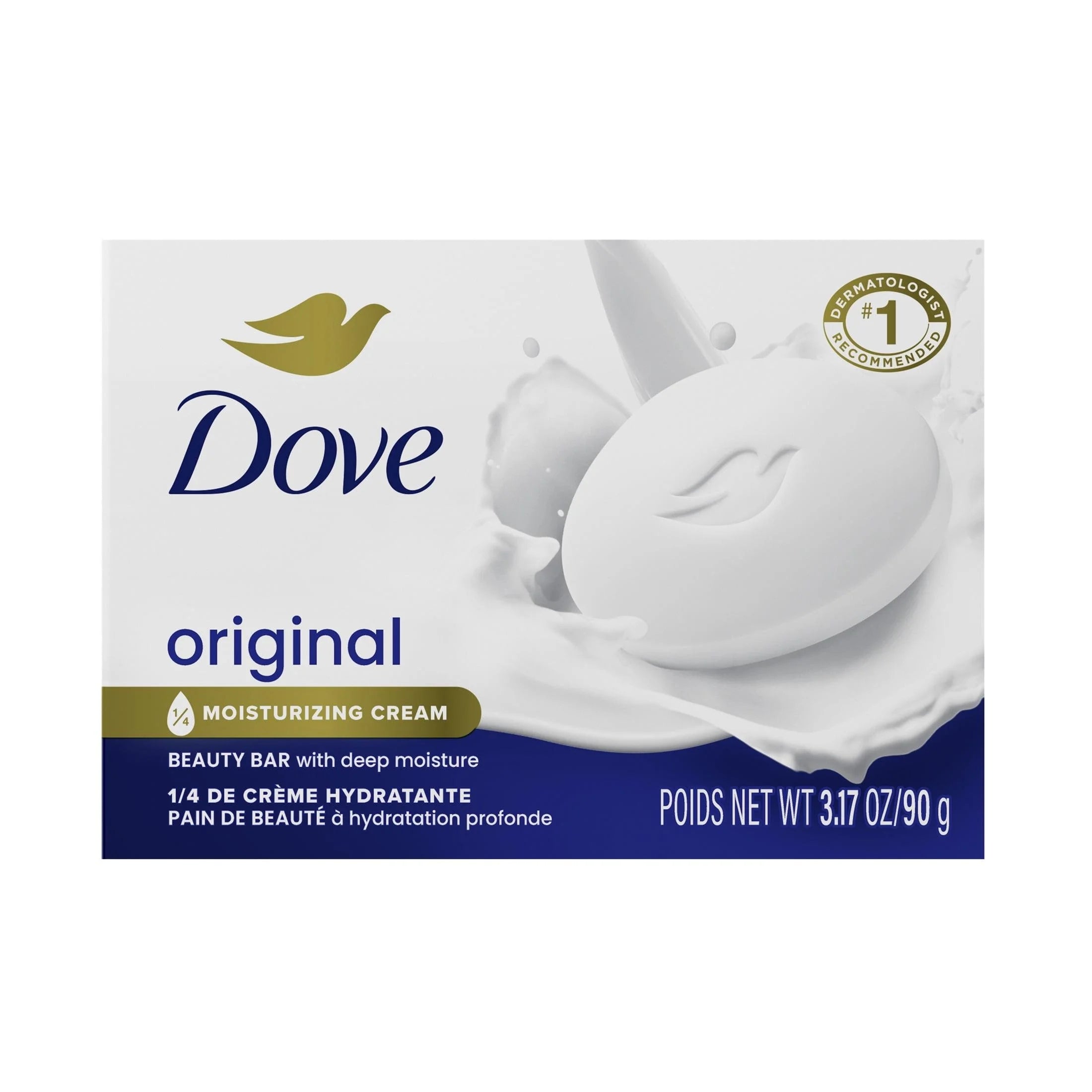 Dove White Beauty Bar oz bar