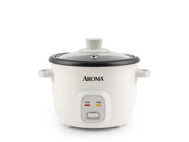 Aroma 4-Cups (Cooked) / 1Qt. Rice & Grain Cooker