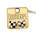15mm Checkered Bow Studs