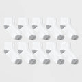 Boys' 10Pk Ankle Athletic Socks