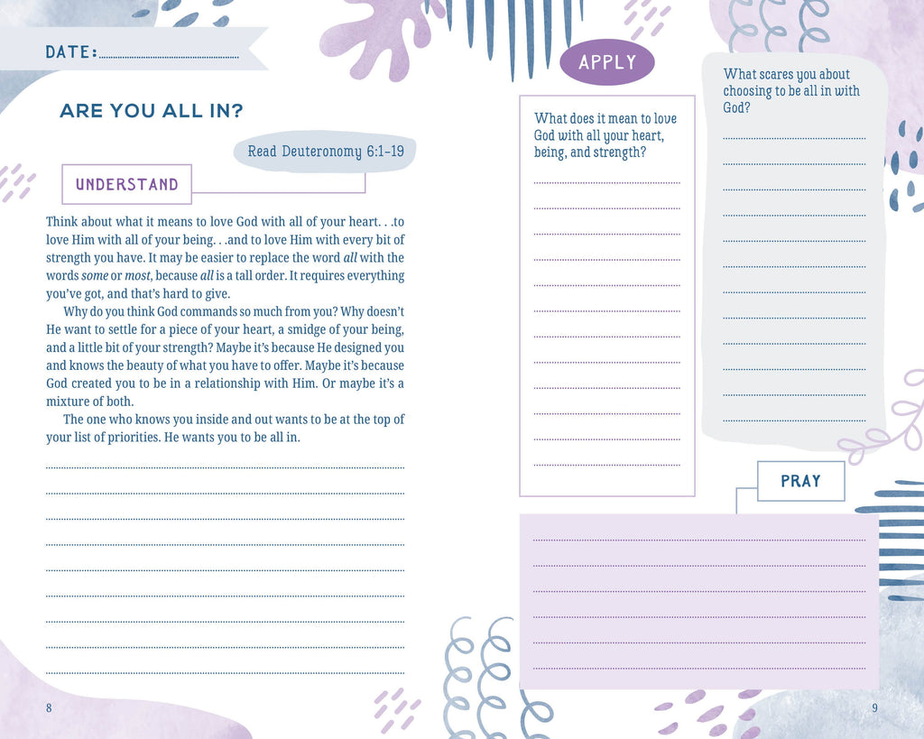 The 5-Minute Bible Study Map for Teen Girls