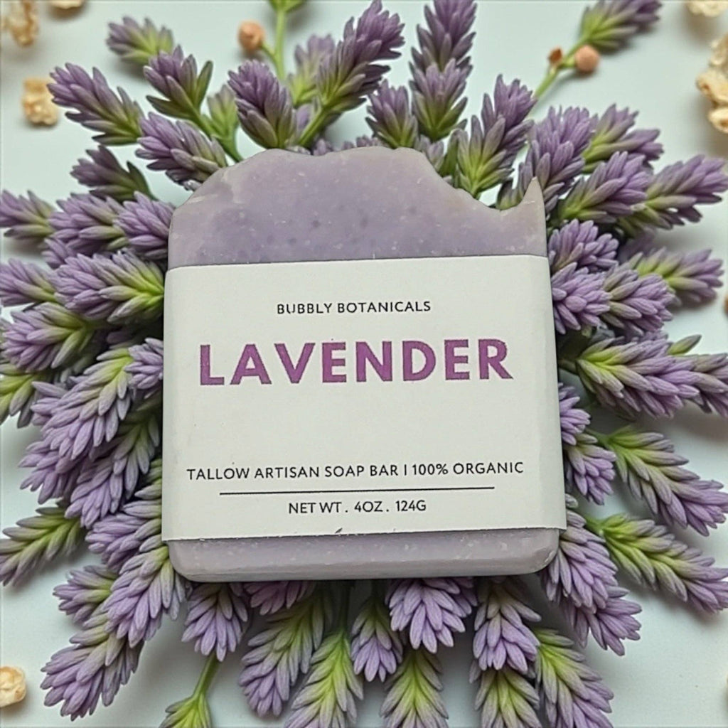 Lavender Tallow Soap – Calming, Aromatherapy Scent