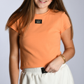 Lulu Mac babydoll top orange
