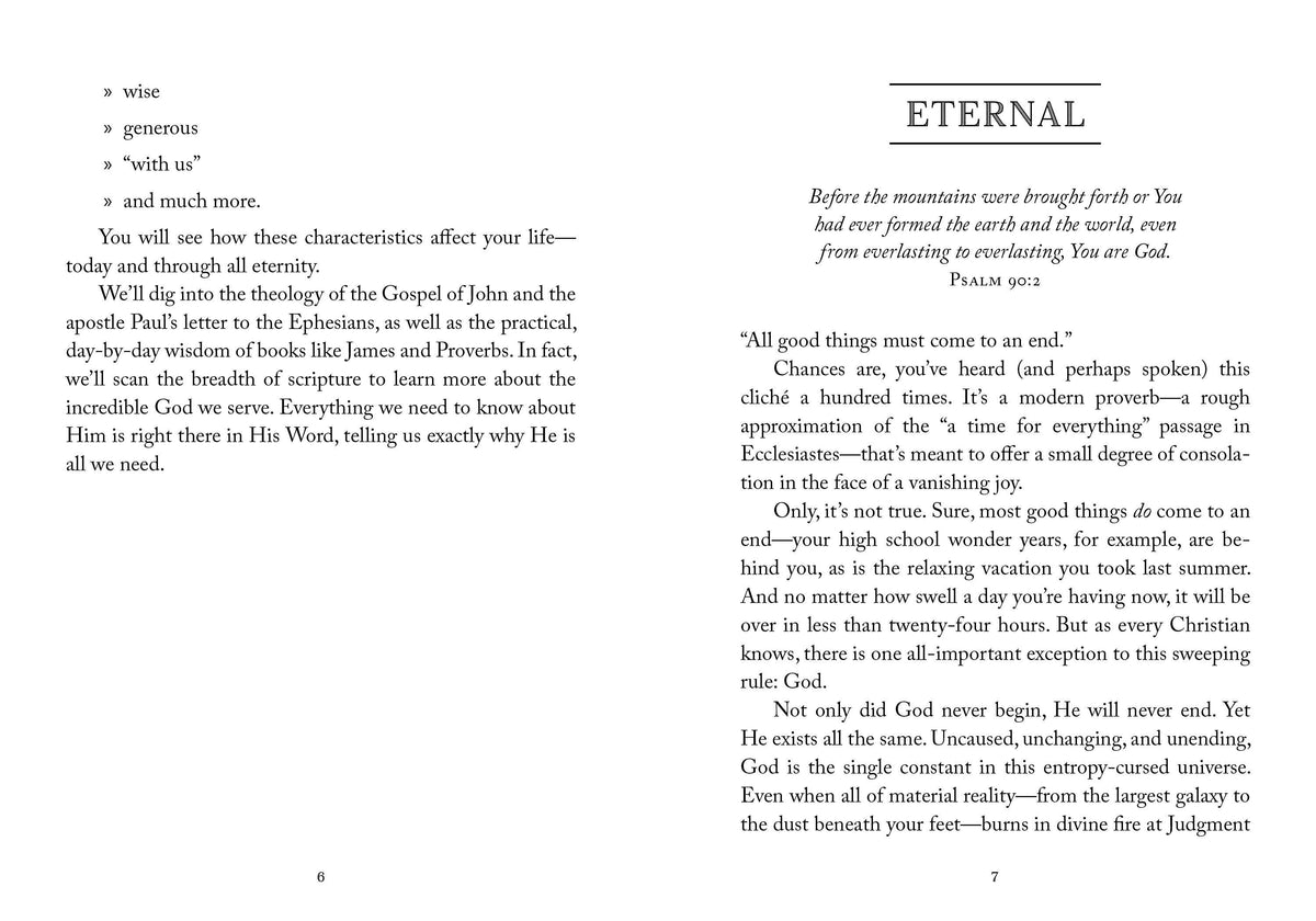 God Is. . .All You Need : 100 Devotions for Men