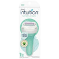 Schick Intuition Razors for Women with Sensitive Skin | 1 Razor & 2 Intuition Razor Blades Refill with Organic Aloe
