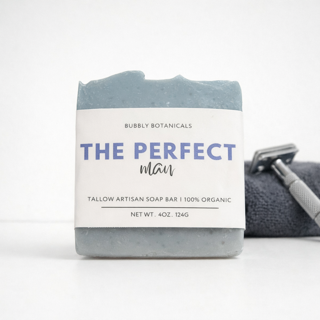 The Perfect Man Tallow Soap – Masculine, Sophisticated Scent
