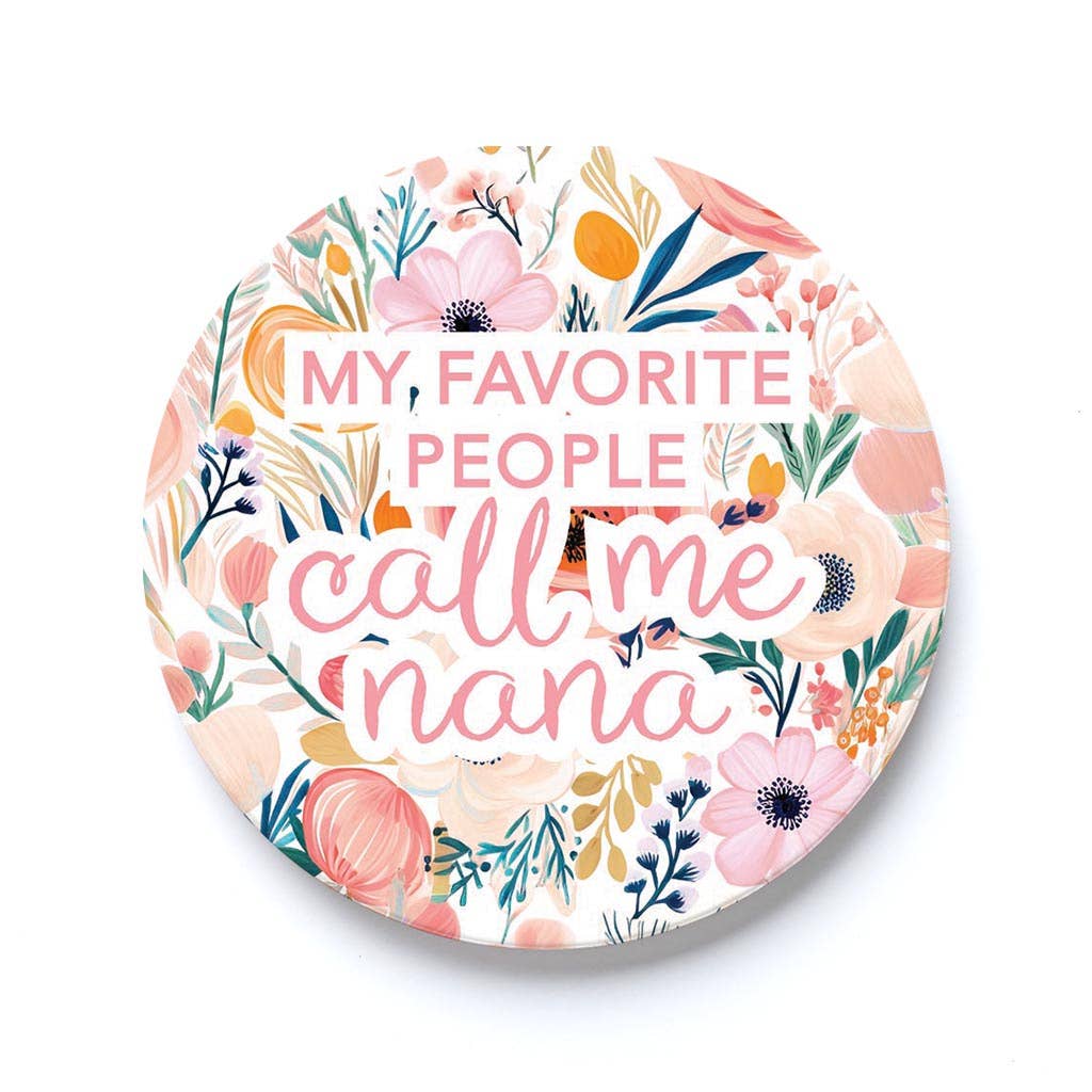 Car Coaster-My Favorite People Call Me Nana