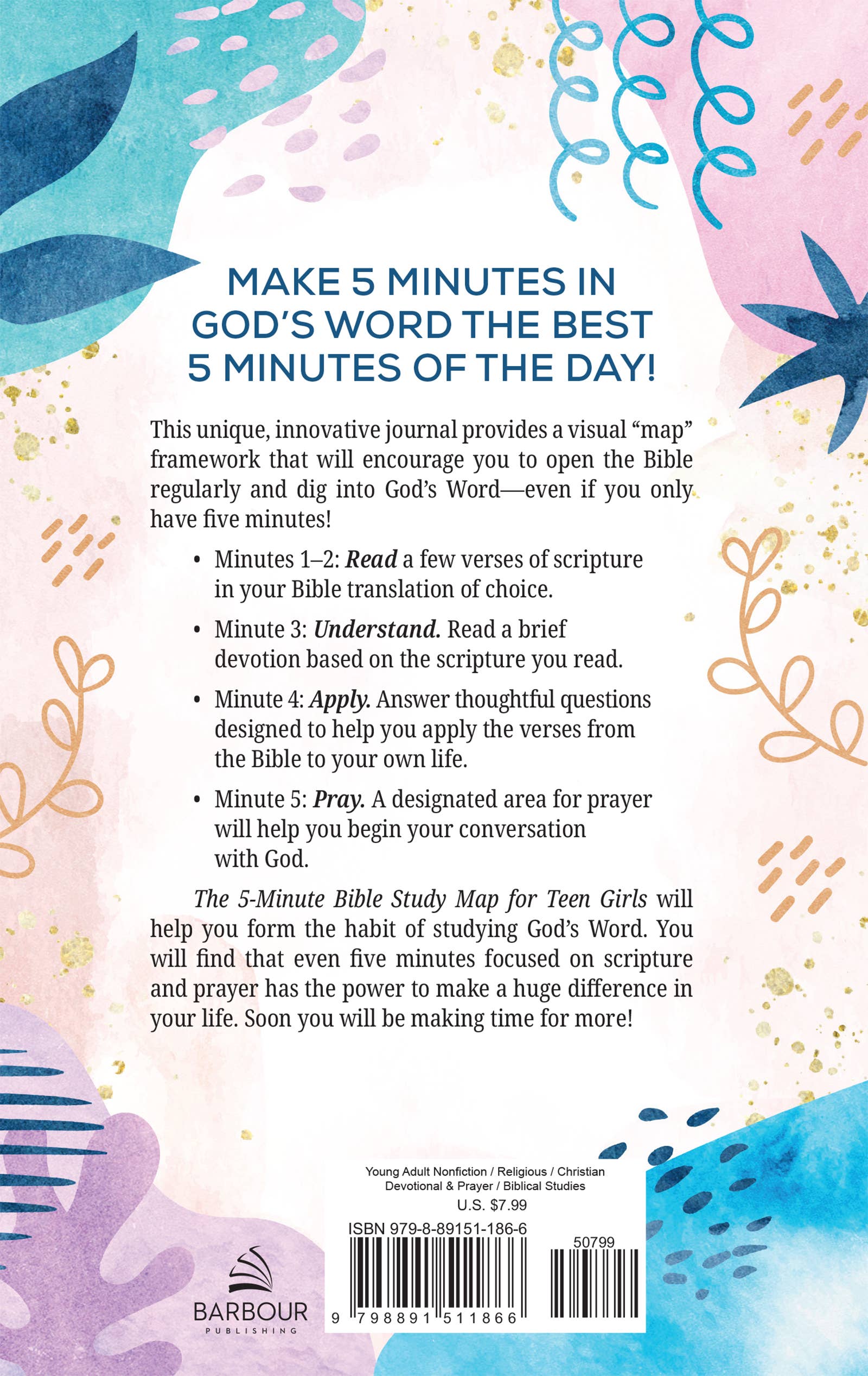 The 5-Minute Bible Study Map for Teen Girls