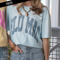 KD-STR-1000 Stripe Chambray Youth Comfort Colors Tee