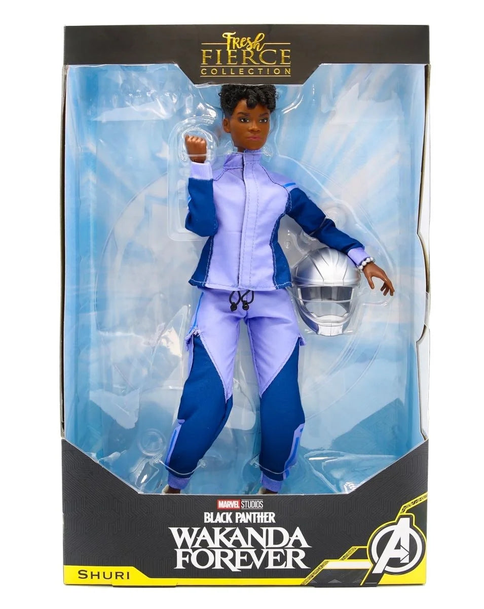 Marvel Black Panther Wakanda Forever Shuri Fashion Doll
