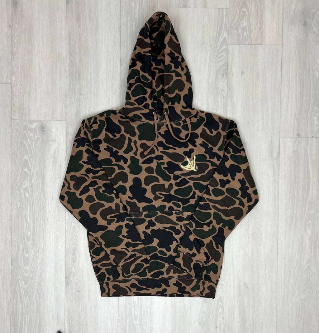 Youth Track Hoodie Duck Camo