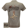 Southern Limit Antler Rattle Mens Southern Graphic Tees