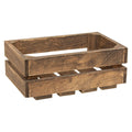 Medium Wooden Vegetable Crate