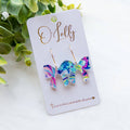 O'Lolly Acrylic Butterfly Earrings