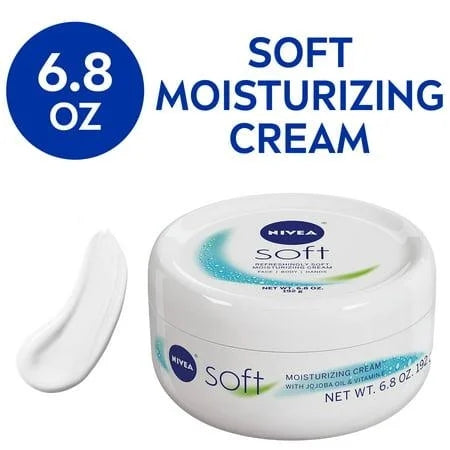 Nivea Soft Cream Soft Moisturizing Cream Cream Cream Face Cream oz Jar