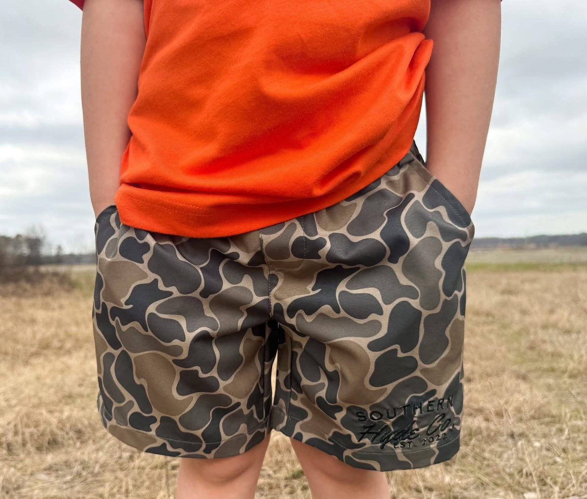 Brown Camo Shorts - PREORDER