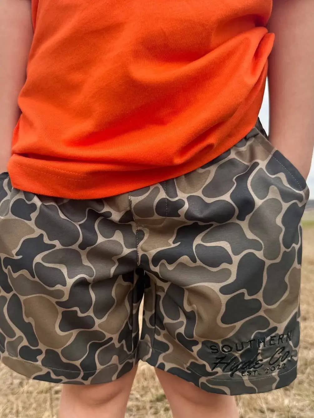 Southern Hyde Co. - RESTOCK Brown Retro Camo Shorts - ETA MAY