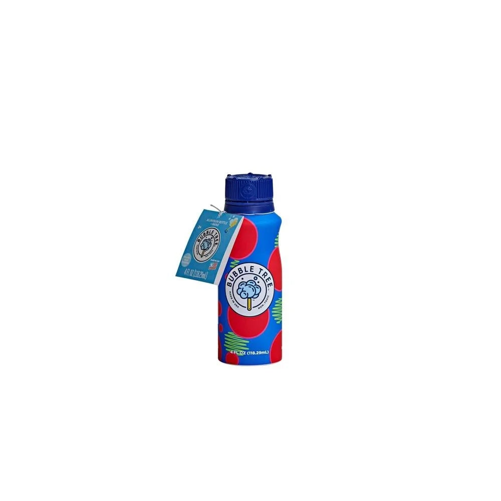 American Bubble 105616 4 Fl Oz Aluminum Bottle with Solution & Wand Bubble - Pack of 48