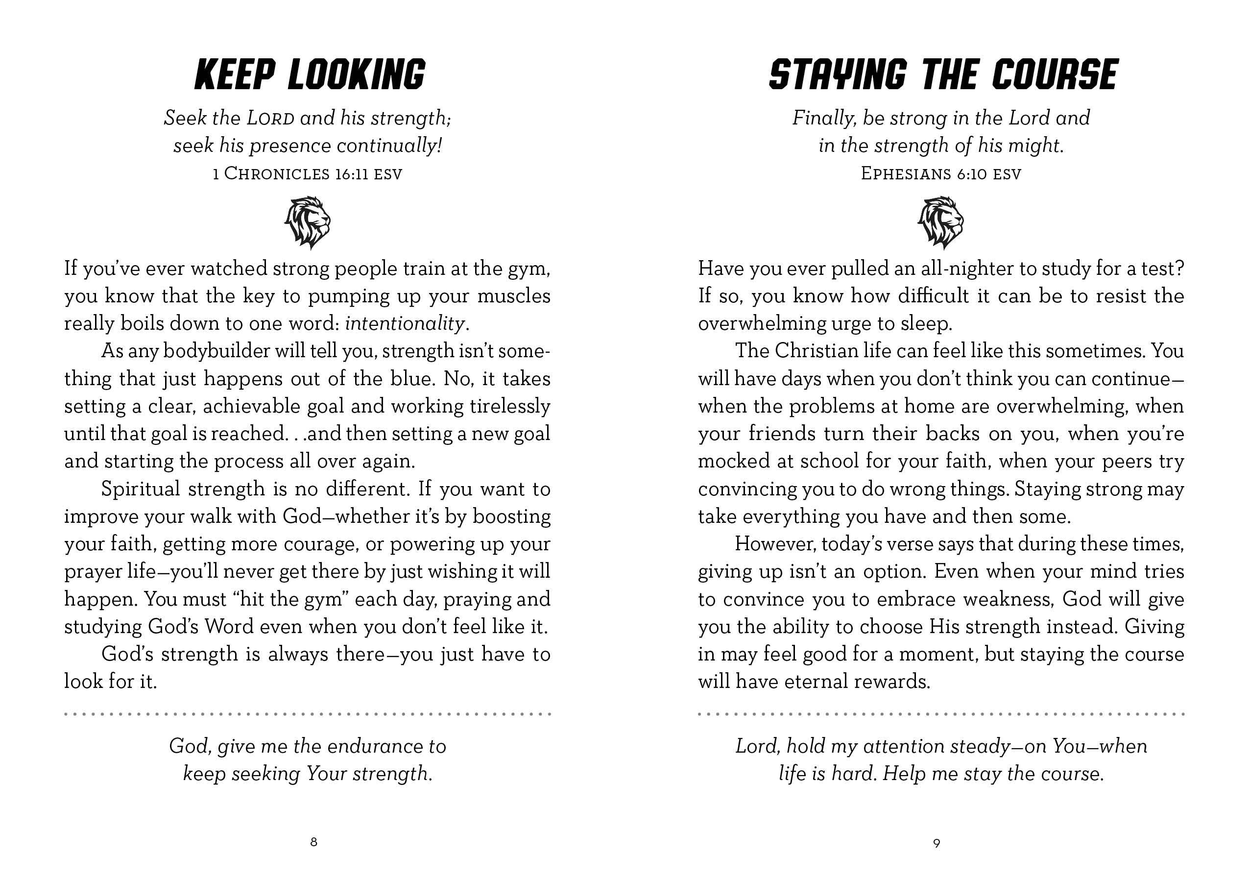 Choose Strong: 3-Minute Devotions for Teen Guys