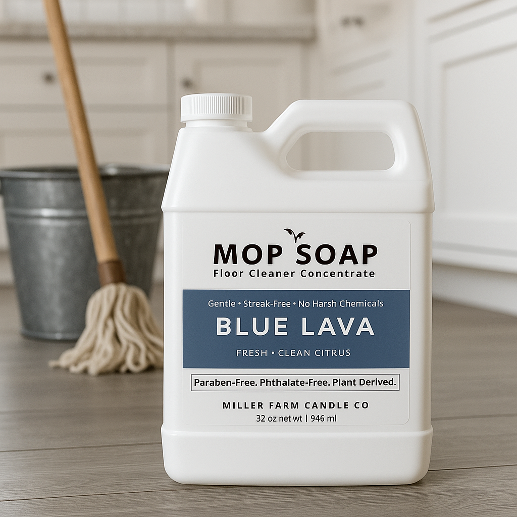 Mop Soap Concentrated Floor Cleaner – 32 oz, Multiple Scents