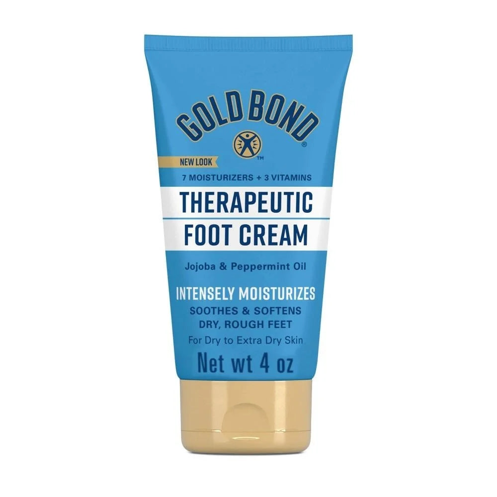 Gold Bond Therapeutic Foot Cream oz. Jojoba & Peppermint Oil