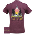 Southern Limit 104-Gun Triangle Mens Southern Graphic Tees