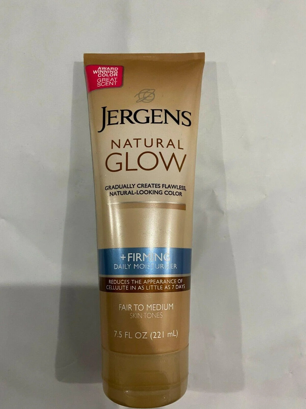 Jergens Natural Glow +Firming Sunless Tanning Daily Body Lotion Skin Tone Oz